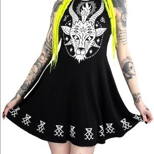 Killstar Baphomet Skater Dress